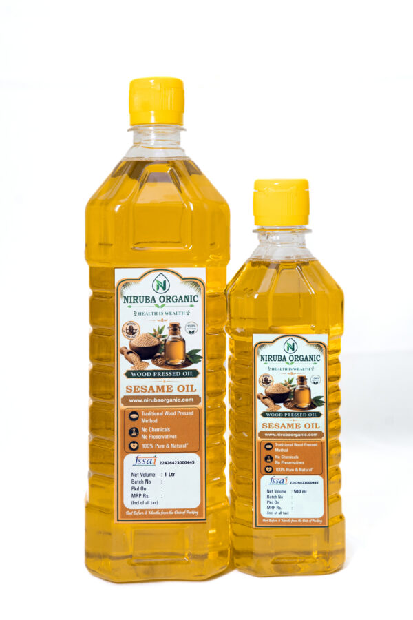 Combo pack Sesame oil (1ltr +500ml)